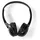 Nedis On-Ear Kopfhörer Schwarz