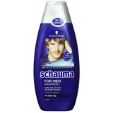 Schwarzkopf Schauma for Men Shampoo, 4er Pack (4 x 400 ml)