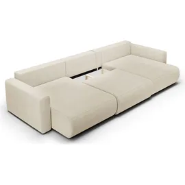 petits-meubles U-Sofa Couch 4-Sitzer Beige