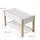 Relaxdays Kinderregal Relaxdays 44 x 80 x 40 cm Kiefer massiv weiß
