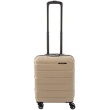 Franky Spinner Handgepäck Hartschalenkoffer mit TSA-Schloss beige - Beige