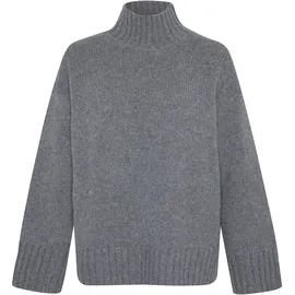 Style Republic Oversize Rollkragenpullover Dark Grey Melange S