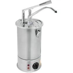 Gastro-Inox Kalando Warmhaltegerät runder Dosierspender mit Hebelbedienung 230V