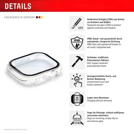 Displex 10H Panzerglas Apple Watch Ultra 3/Ultra 2/Ultra (49mm)