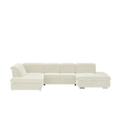 Kollektion Kraft Wohnlandschaft mit verschiedenen Funktionen Spencer ¦ creme ¦ Maße (cm): B: 382 H: 102 T: 260.0