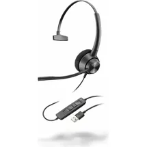 Plantronics EncorePro 310 Monaural USB-A, Headset, TAA