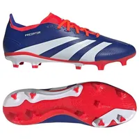 adidas Predator League FG Lucid Blue / Cloud White / Solar Red 39 1/3