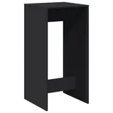 vidaXL Bartisch 51 x 50 x 103,5 cm Schwarz