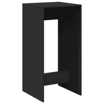 vidaXL Bartisch 51 x 50 x 103,5 cm Schwarz