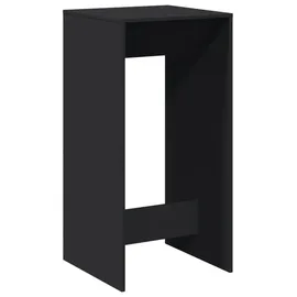 vidaXL Bartisch 51 x 50 x 103,5 cm Schwarz