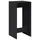 vidaXL Bartisch 51 x 50 x 103,5 cm Schwarz