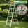 ideoon home Robuste Teleskopleiter 6 Stufen