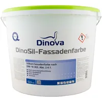 Dinova DinoSil Fassadenfarbe 12,5L weiss, Silikatfarbe