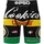 Psd Boxershorts COOKIES LAKE COMO gelb / grün / schwarz XL 2er Pack