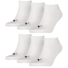 Puma Socken Unisex 6er Pack Stretch weiß 43-46