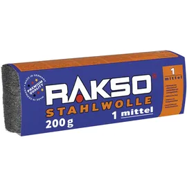 RAKSO Stahlwolle mittel 1 200 g