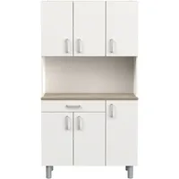 Demeyere GROUP Küchenbuffet »Garlic«, KUECHENBUFFET 6 TUERIG/1 SCHUBLADEN