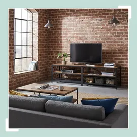 Relaxdays TV Möbel, TV-Lowboard,