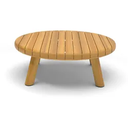 BEST  Matera – Kaffeetisch Akazie 60 cm   Akazie
