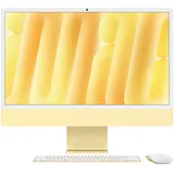 Apple iMac Gelb CZ1E3-0001010 - 61cm24‘‘ M4 8?Core CPU, 8?Core GPU, 16GB RAM, 256GB SSD, Standardglas, Magic Keyboard Touch-ID Ziffernblock