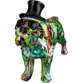 Casablanca by Gilde GILDE Figur Street Art Hund mehrfarbig - (H) 24 cm | Gr.: onesize