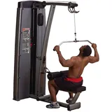 Body-Solid Kraftstation Latzug- und Rudermaschine Pro Dual, Kein Umbau vom Latzug zum Rudern nötig