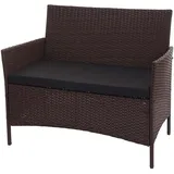 Proregal Halden 106 x 83 x 60 cm Braun/Schwarz