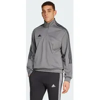 Adidas House of Tiro Half-Zip Trainingsjacke - Grey Four / Black - M