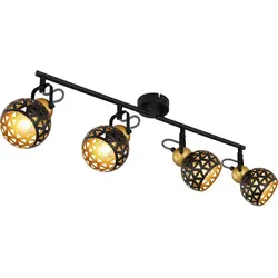 GLOBO Strahler »SARRA«, Höhe: 175 mm, 40 W, Metall, für Innenbereich - schwarz