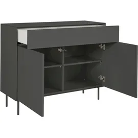 LeGer Home by Lena Gercke Sideboard »Essentials«, Breite: 112cm, MDF lackiert, Push-to-open-Funktion