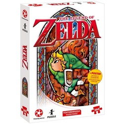 Winning Moves Steckpuzzle »Puzzle Zelda Link-Adventurer 360 Teile«, 360 Puzzleteile bunt