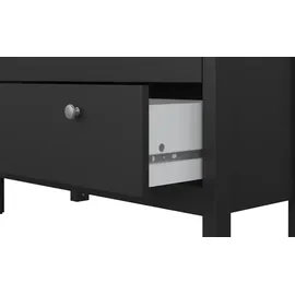 Home Affaire Vitrine Madrid 78 x 32,5 x 199 cm Schwarz