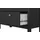 Home Affaire Vitrine Madrid 78 x 32,5 x 199 cm Schwarz