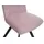 Mendler Esszimmerstuhl HWC-J69 Samt rosa 2er Set