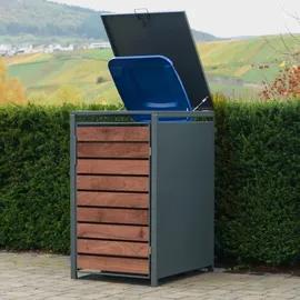 Zelsius Mülltonnenbox 120-240 l 1 m grau