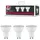 Paulmann LED Reflektor 28930 3,5 W GU10 4000 K 3 St.