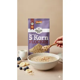 Bauckhof 5-Korn Flocken glutenfrei bio