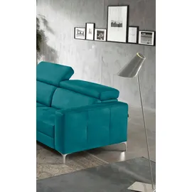 Egoitaliano Eckcouch Matt 2-Sitzer Blau