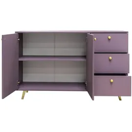 agmat-furniture Siena 140 x 86 x 41 cm Lila