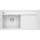 Blanco Zenar XL 6 S-F links Flächenbündig silgranit weiß Handbetätigung 988 x 498 mm