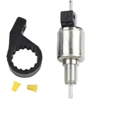 12V/24V 22ML Diesel Heizungspumpe mit Halterung für Lufterhitzer 2-8KW Standheizung Ersatz Kraftstoffpumpe für Diesel Luftheizungen 2KW 5KW 8KW (12V)