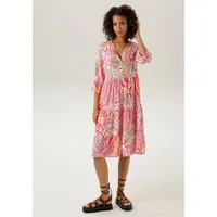 Aniston CASUAL Blusenkleid Paisley bunt 36