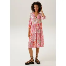 Aniston CASUAL Blusenkleid Paisley bunt 36