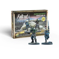 Modiphius Entertainment Fallout: Wasteland Warfare Super Mutants Marcus and Lily