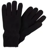 CAMEL ACTIVE Handschuhe mit geripptem Abschluss, Dunkelgrau Melange, M