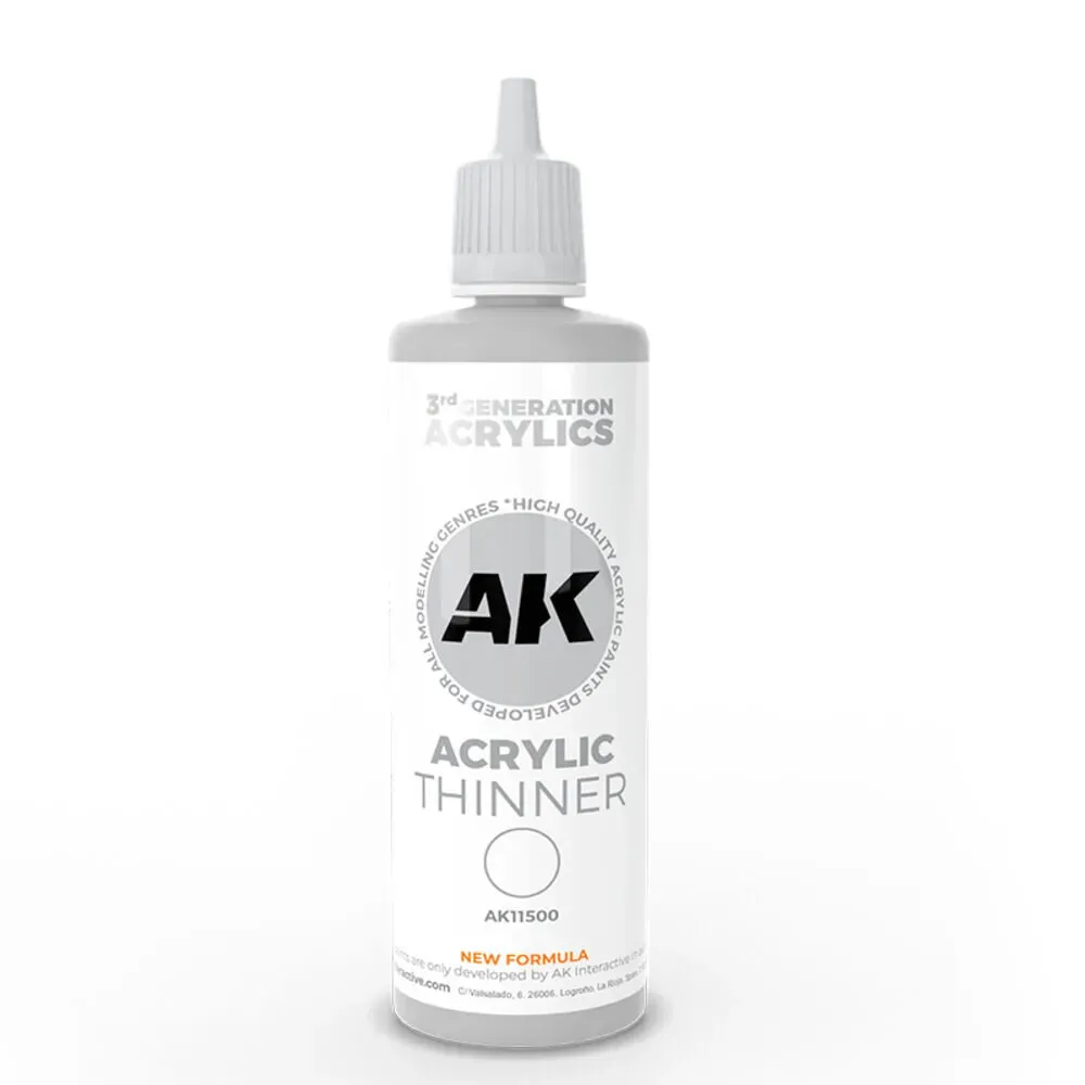 AK Acrylic Thinner 3G 100 ml