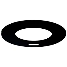 Theben Abdeckrahmen PlanoCover 76 BK Schwarz