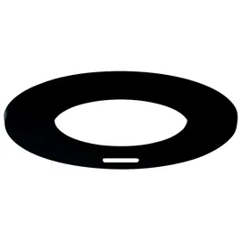 Theben Abdeckrahmen PlanoCover 76 BK Schwarz