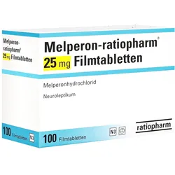 Melperon-ratiopharm 25 mg Filmtabletten 100 St