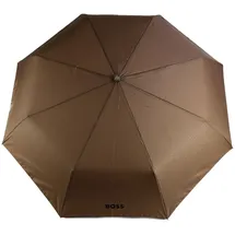 HUGO BOSS Regenschirm Double B Pocket Umbrella Camel